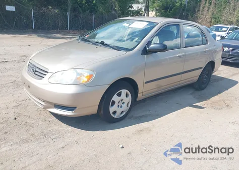 2004 Toyota Corolla Ce from USA, damaged, VIN 2T1BR32E94C249336